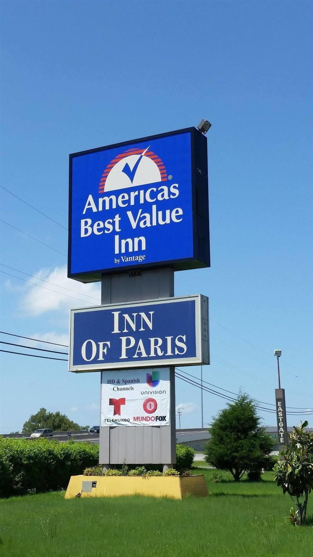 Americas Best Value Inn Paris Exterior foto